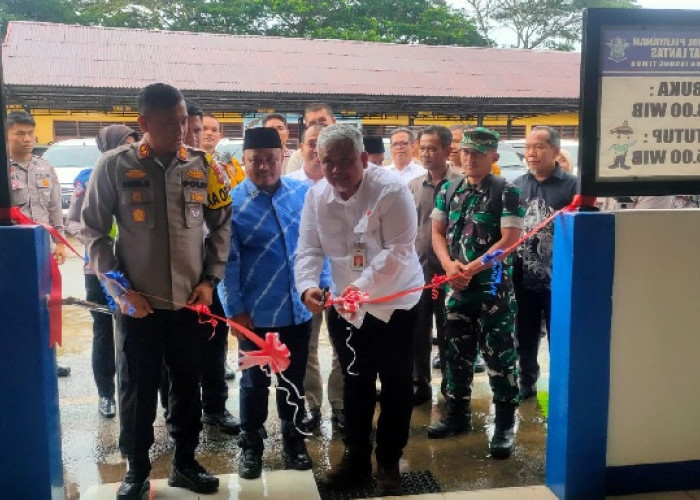 SKK Migas-PetroChina Serahkan Bantuan Renovasi Gedung Pelayanan Terintegrasi ke Polres Tanjung Jabung Timur