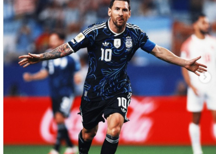 Sihir Lionel Messi Sempurnakan Kemenangan Argentina atas Yordania 3-1