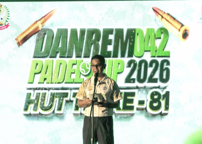 Pecah Rekor! 189 Pasangan Meriahkan Danrem 042/Gapu Padel Cup 2026