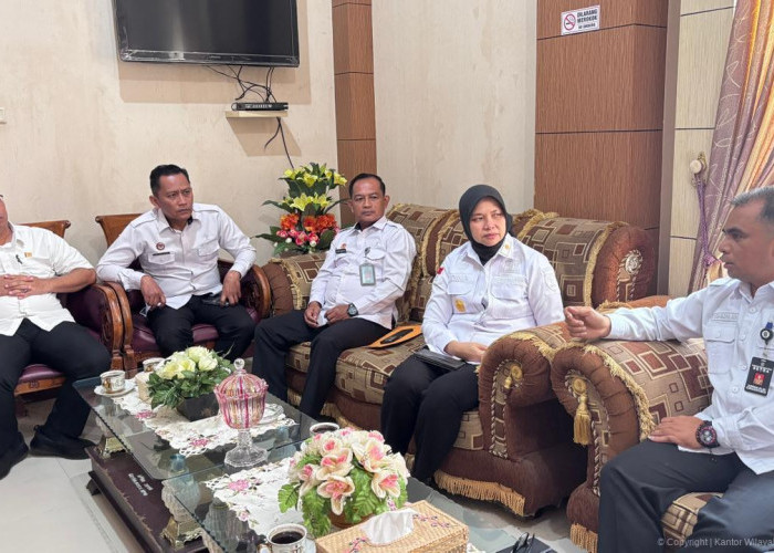 Kolaborasi dan Sinergi Antarlembaga, Kanwil Kemenkum Jambi Audiensi Pembentukan Posbankum di Sungai Penuh