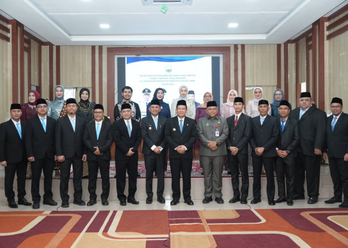 Breaking News! 10 Pejabat Eselon II Muaro Jambi Hasil Lelang Jabatan Dilantik, Ini Nama-namanya