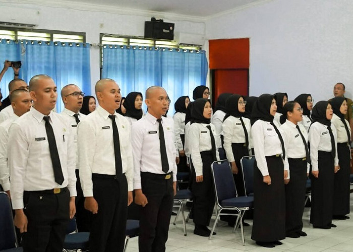 Gunakan Pembelajaran Blended Learning, 112 CPNS Sarolangun Ikuti Latsar