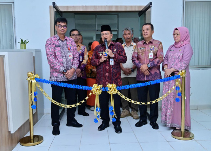 Resmikan Perluasan Layanan Perpustakaan, Maulana : 