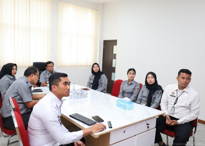 Bahas Tindak Lanjut Hasil Pengawasan APIP, Kanwil Kemenkum Jambi Ikuti Arahan Inspektur Wilayah I