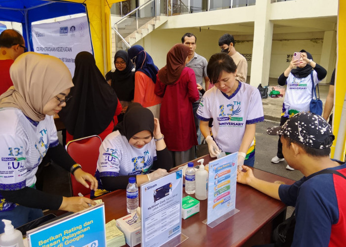 Rangkaian Awal HUT ke -15, Siloam Hospitals Jambi Adakan Cek Kesehatan Gratis