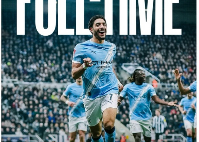 Benamkan Newcastle 3-1, Manchester City Melenggang Ke Babak Perempat Final Piala FA