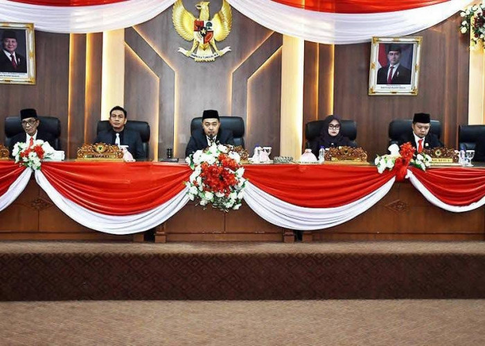 DPRD Batang Hari Gelar Rapat Paripurna Mendengarkan Pidato Kenegaraan Presiden 