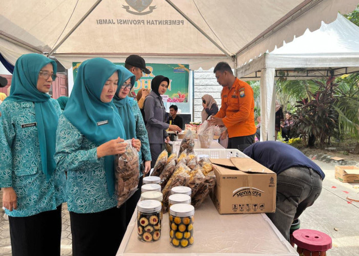 TP PKK Provinsi Jambi Gelar Pasar Sembako Bersubsidi, Potongan Harga 30 Hingga 50 Persen