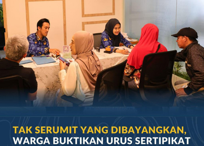 Tak Serumit yang Dibayangkan, Warga Buktikan Urus Sertipikat Tanah Sendiri Lebih Mudah