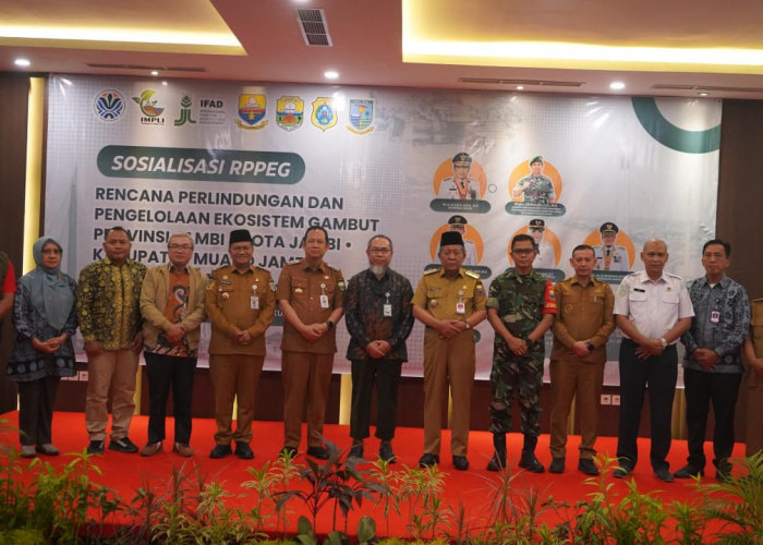 Danrem 042/Gapu Jadi Narasumber Ekspose RPPEG, Perkuat Sinergi Perlindungan Ekosistem Gambut Jambi