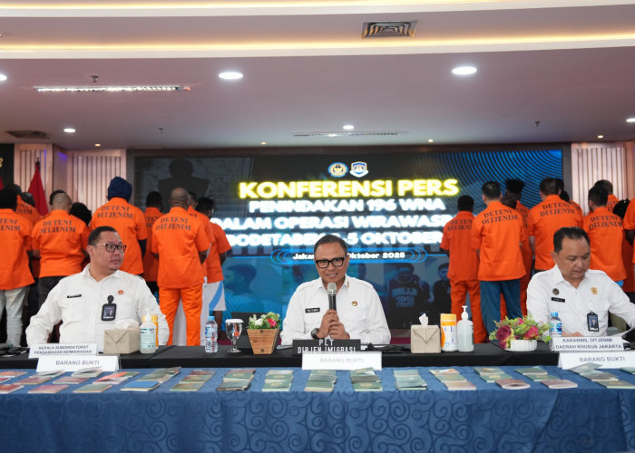 196 WNA Ditindak Imigrasi Selama Tiga Hari Pelaksanaan Operasi Wirawaspada di Jabodetabek