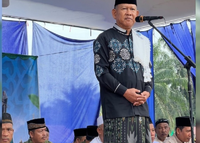 Antusias Jamaah Luar Biasa, Wabup A Khafid Hadiri Pengajian Ranting NU Muara Delang Tabir Selatan
