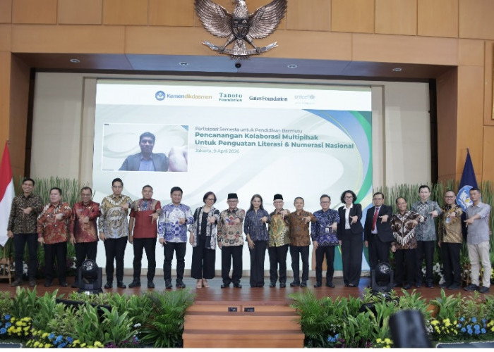 Kemendikdasmen, Tanoto Foundation, Gates Foundation, & UNICEF Kolaborasi Demi Tingkatkan Literasi dan Numerasi