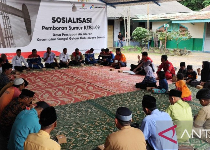 Pertamina EP Jambi Lakukan Sosialisasi Sebelum Bor Sumur Baru