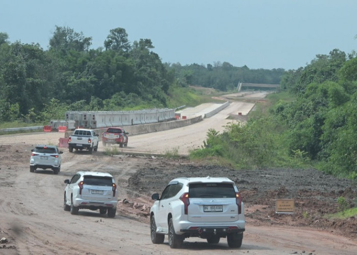 Palembang-Betung Hanya 1 Jam, Pembangunan Jalan Tol Palembang - Betung Tahun Depan Kelar