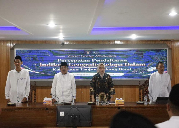 Bupati Anwar Sadat Minta Percepat Pendaftaran Indikasi Geografis Kelapa Dalam Tanjab Barat