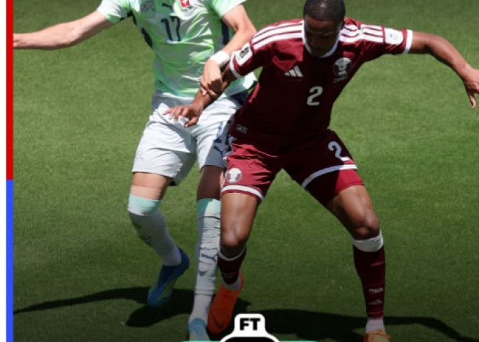 Buyarkan Kemenangan Swiss di Menit Akhir, Qatar Curi Satu Poin Krusial