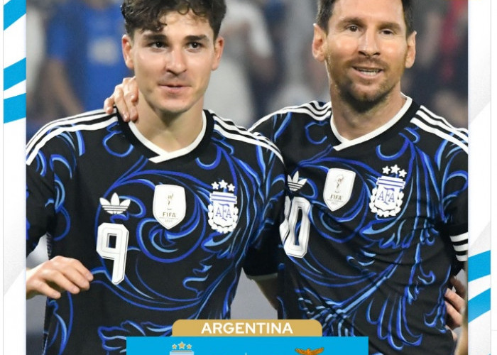 Argentina Bantai Zambia 5-0, Lionel Messi Cetak Gol