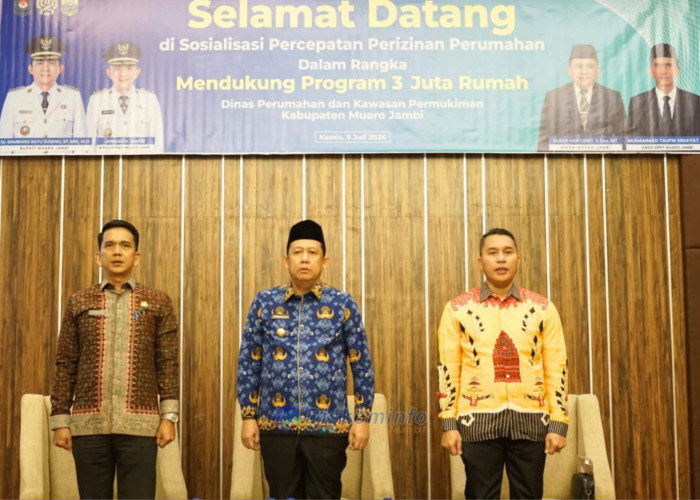 Dukung Program Nasional 3 Juta Rumah, Bupati Muaro Jambi Buka Rakor Percepatan Perizinan Perumahan