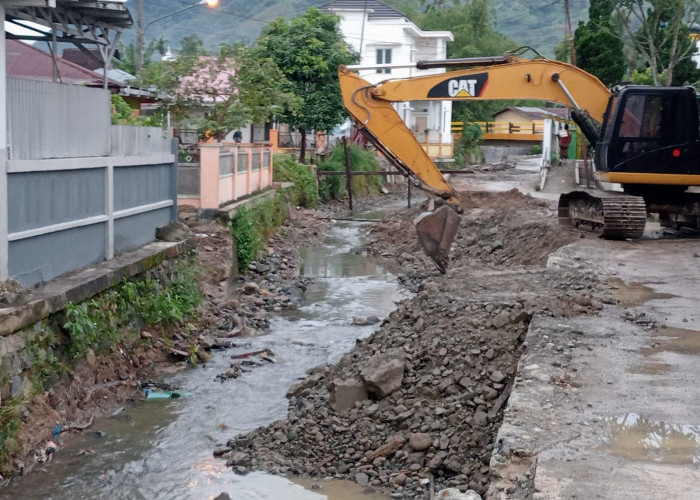 Atasi Banjir, 3 Jembatan Penghubung di Kumun Dibangun