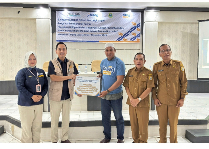 BULOG Gelar Sosialisasi Asuransi Pertanian untuk Perkuat Ketahanan Pangan Petani Tanjung Jabung Timur