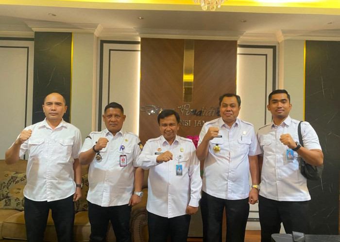Persiapkan Seleksi Poltekpin, Kanwil Kemenkum Jambi Audiensi dengan Dinas Pendidikan Provinsi Jambi