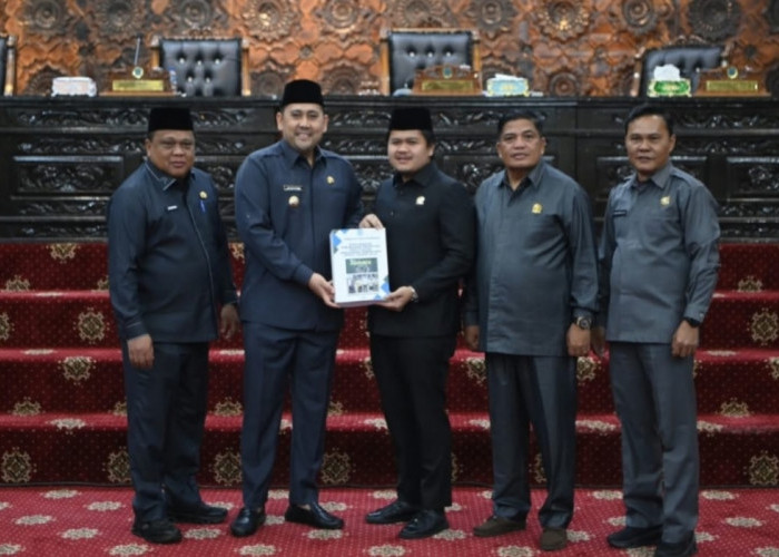 Pemkab Merangin Resmi Sampaikan Rancangan Perubahan KUA-PPAS 2026 dalam Rapat Paripurna DPRD