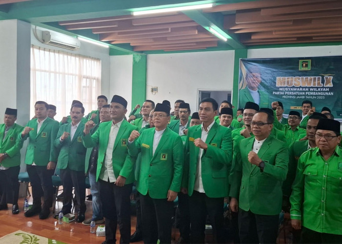 Terpilih Aklamasi Pada Muswil ke X, Fadhil Arief Kembali Pimpin PPP Jambi