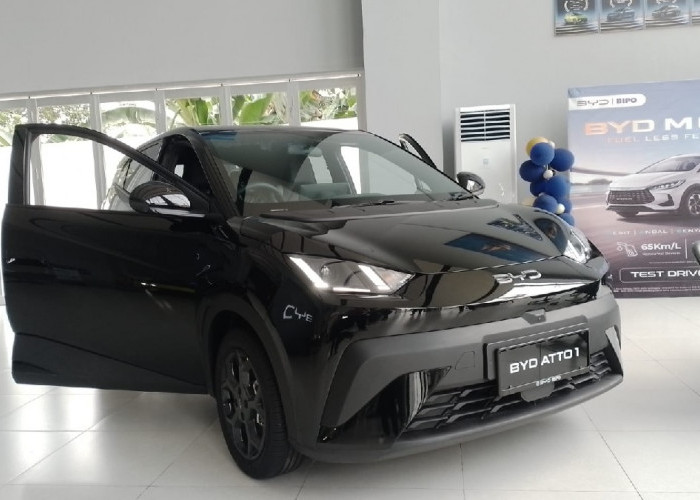 BYD ATTO 1 Jadi Mobil Listrik Paling Diminati di Jambi, Harga Mulai Rp213 Juta
