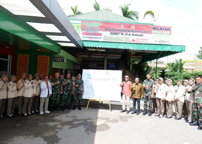 Danrem 042/Gapu Tekankan Tata Kelola Bersih dalam Rapat Dewan Pengawas Rumkit dr. Bratanata Jambi