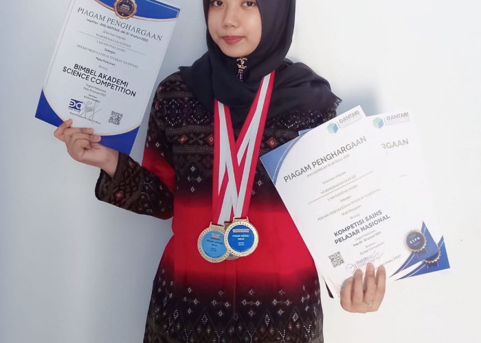 Harumkan UNJA, Nurhikmah Mahasiswa Agribinis Raih 5 Medali Emas Kompetisi Sains Tingkat Nasional