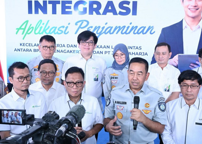 Jasa Raharja dan BPJS Ketenagakerjaan Integrasikan Aplikasi Layanan
