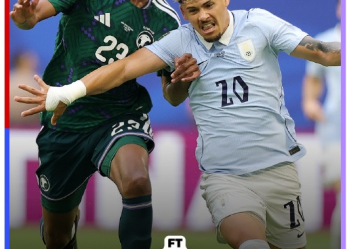 Arab Saudi Nyaris Kembali Bikin Kejutan, Sebelum Ditahan Imbang Uruguay 1-1