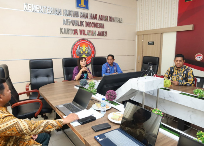 Tingkatkan Penerapan Sistem Merit tahun 2024, BKN RI Lakukan Monev ke Kanwil Kemenkumham Jambi