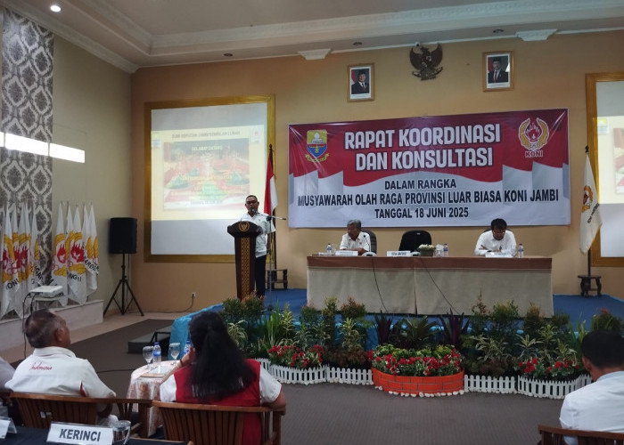 Musorprovlub KONI Jambi Digelar 30 Juni, Siapa Kandidat yang Bertarung? 