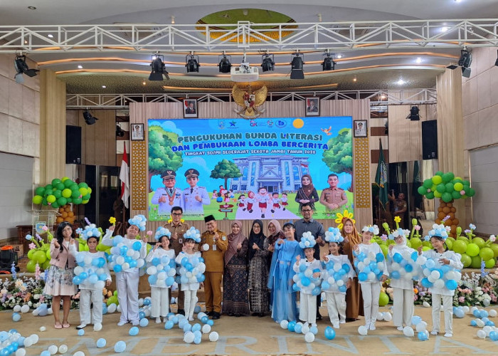 Bunda Literasi Dikukuhkan, Budaya Baca Diminta Dimulai dari Keluarga