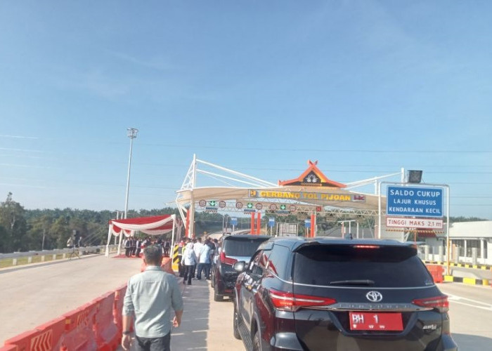 Hari Ini, Jalan Tol Tempino-Simpang Ness GT Pijoan Diresmikan Gubernur Jambi Tanpa Tarif