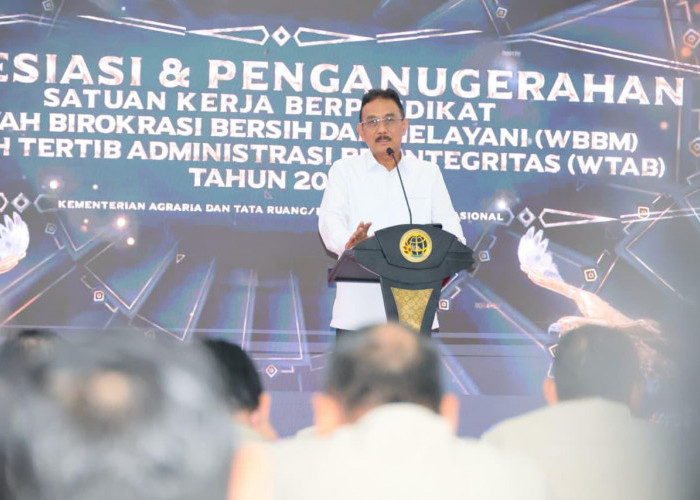 Buktikan Komitmen dalam Memperbaiki Layanan, Satker Kementerian ATR/BPN Meraih 1 Predikat WBBM dan 31 Predikat