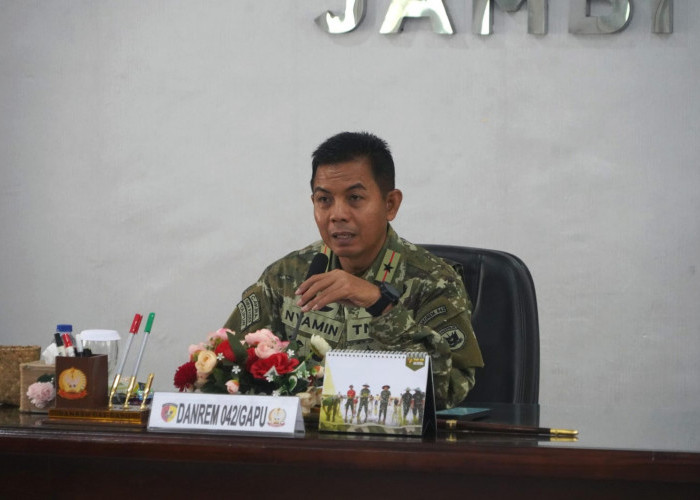 Antisipasi Karhutla 2026, Korem 042/Gapu gelar Rakor Lintas Sektoral, Dorong Pendekatan Preventif dan Respons 