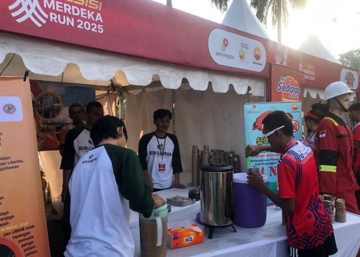 SKK Migas PetroChina Turut Berpartisipasi Sebagai Sponsor, Peserta Lomba dan Sajikan Produk UMKM Binaan