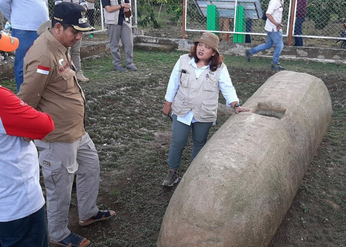 Situs Batu Silindrik, Salah Satu Titik Geopark