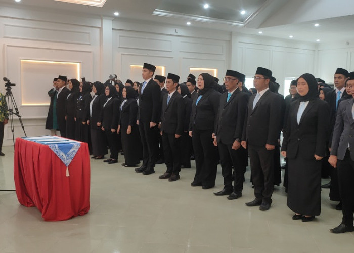 Sekda Tanjabtim Lantik 96 Pejabat dan Kepala Sekolah, Berikut Nama-Namanya