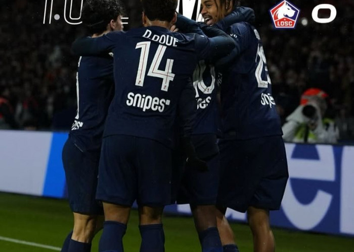  PSG Libas Lille 3-0, Dembele Borong Dua Gol