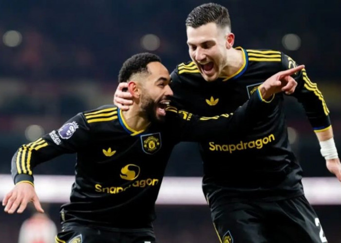 MU Sikat Arsenal 3-2, Gol Matheus Cunha Jadi Penentu