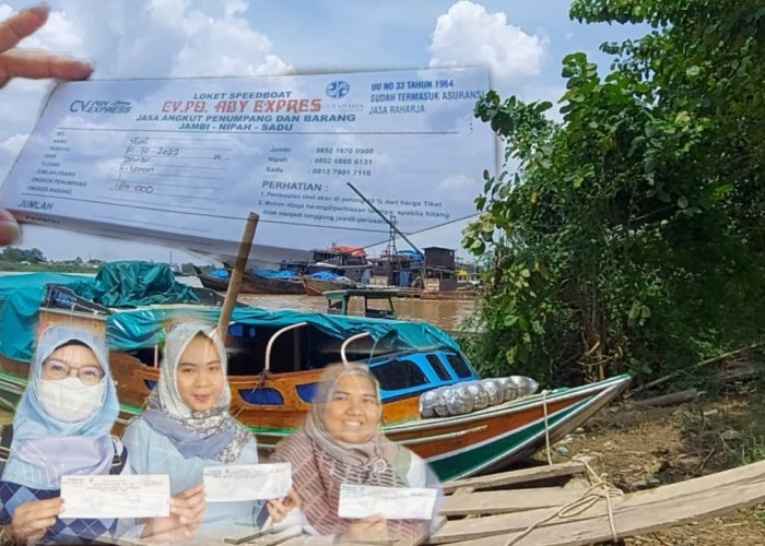 Penumpang Spead Boat Aby Ekspres Jurusan Jambi Nipah Terlindungi Jasa Raharja