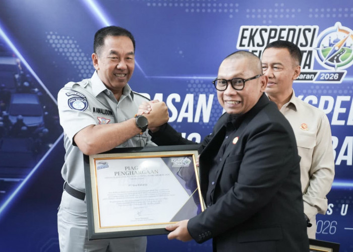 Jasa Raharja Hadir dalam Pelepasan Ekspedisi Elshinta Mudik Lebaran 2026, Perkuat Kolaborasi Keselamatan