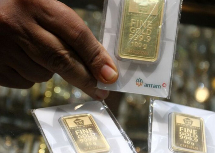 Harga Emas Antam Terjun Rp7.000, Buyback Menanjak