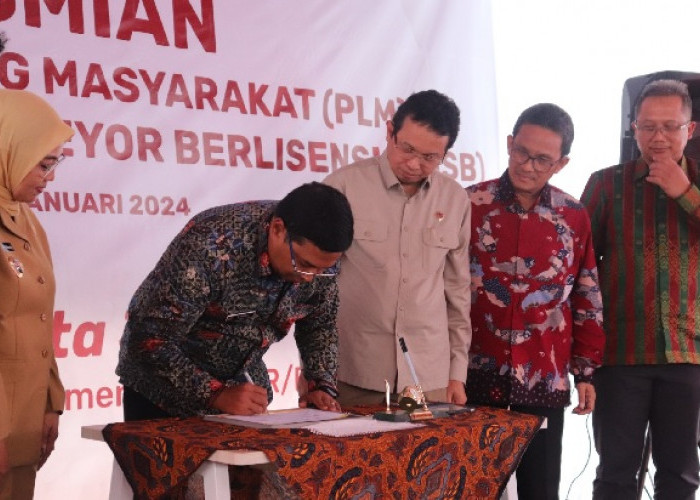 Peresmian Pelayanan Langsung Masyarakat (PLM) Melalui Kantor Jasa Surveyor Berlisensi (KJSB)