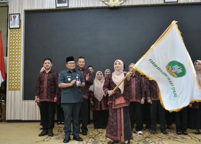Wali Kota Maulana Kukuhkan Pengurus FKJS 2025-2027, Targetkan Predikat Paripurna Kota Sehat