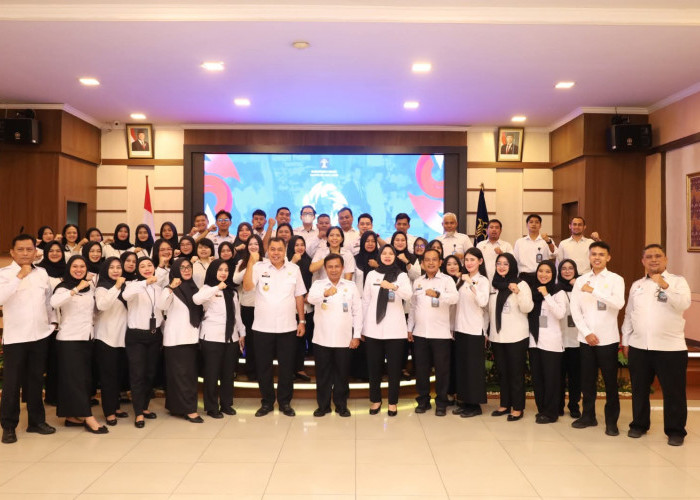 Peringati Hari Sumpah Pemuda ke-98, Kanwil Kemenkum Jambi Teguhkan Semangat Patriotisme dan Pengabdian